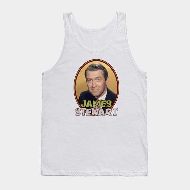 James Stewart: In Living Color Tank Top by Noir-N-More